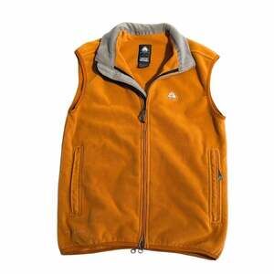 Nike ACG Therma-Fit Fleece Vest Size M Orange